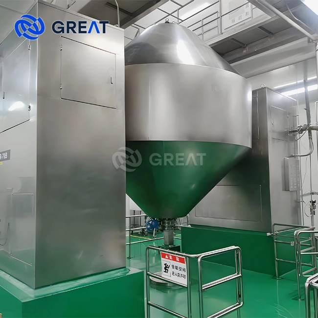 Enameled Glass Double Cone Dryer